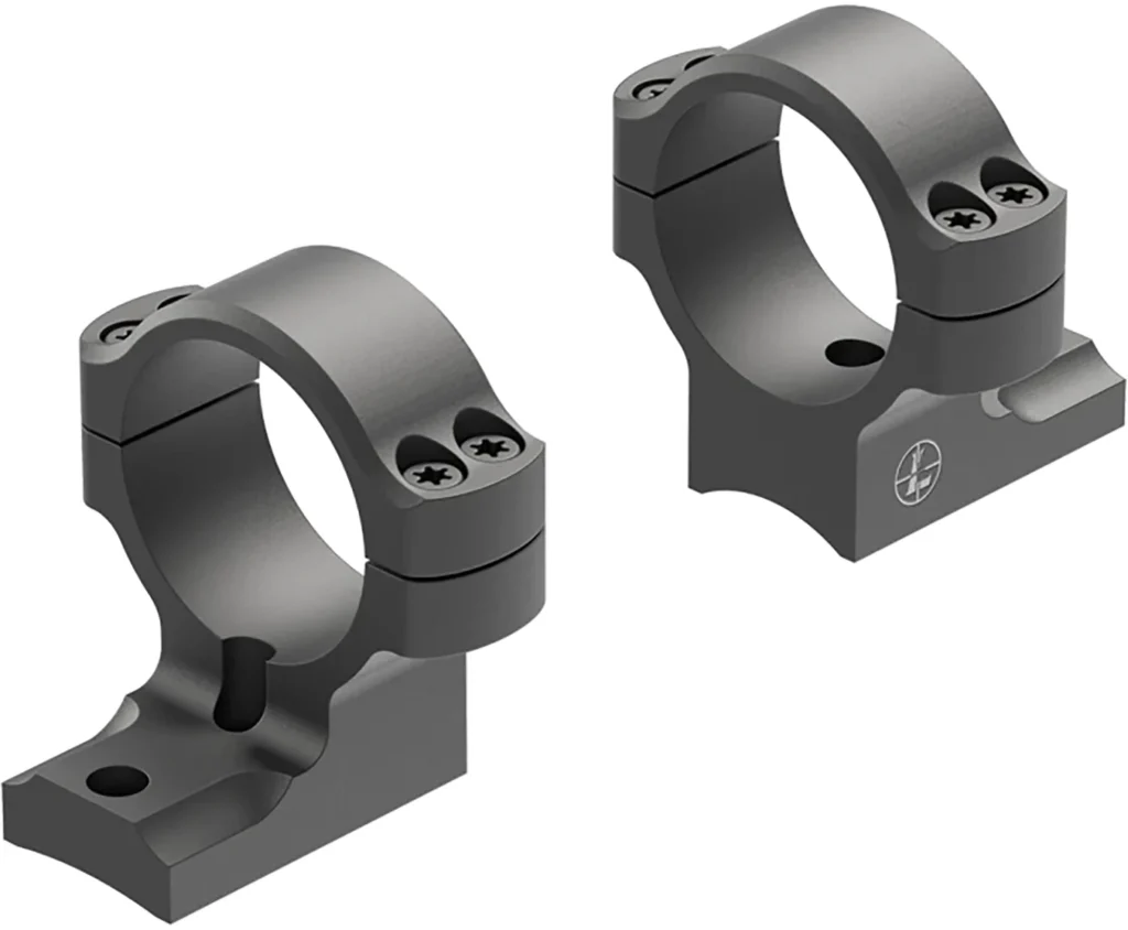 Leupold 171124 BackCountry Ring Mount Matte Black Weatherby Mark V