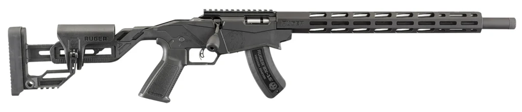 Ruger 8404 Precision Rimfire  22 WMR 15+1 18" Threaded 1137 Alloy Steel Barrel, Hard Coat Anodized Finish, Adjustable Quick-Fit Precision Stock, 0 MOA Picatinny Rail, Optics Ready