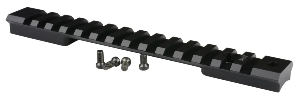 Warne 767120MOA Bergara Premier/HS Precision Mountain Tech Tactical Rail Black Anodized 20 MOA Mounts to receiver w/ 6-48 & 8-40 Screws