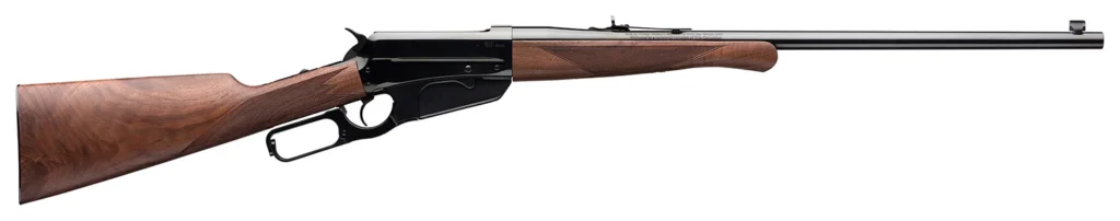 Winchester Repeating Arms 534286128 Model 1895 High Grade Full Size 30-06 Springfield 4+1 24" Gloss Blued Button-Rifled Barrel, Drilled & Tapped Steel Receiver, Grade III/IV Walnut Straight Grip Stock