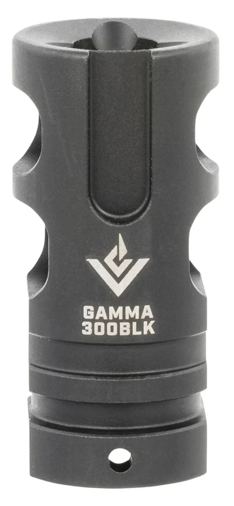 VG6 Precision APVG200003A GAMMA  Black Nitride 17-4 Heat Treated Stainless Steel w/ 5/8"x24 RH tpi & 1.75" OAL for 300 Blackout/308 Win AR-15