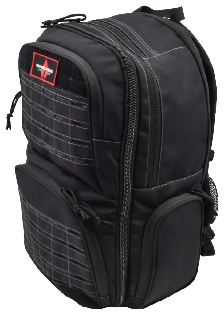 Advance Warrior Solutions JUG5DBPBL Juggernaut 5 Day Pack  Backpack 600D Polyester Black