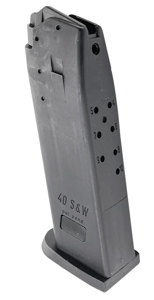 HK 50248610 USP  Black Detachable 10rd 40 S&W (Full Size)
