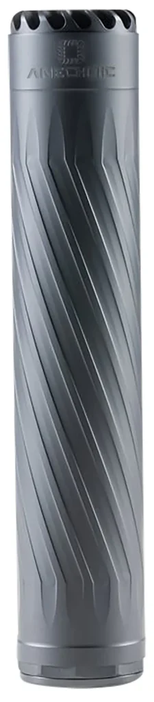 Anechoic X223LB Anechox 223L  223/5.56NATO/22-250Swift/223WSSM 1.62" Black Titanium/Stainless Steel 1/2"x28