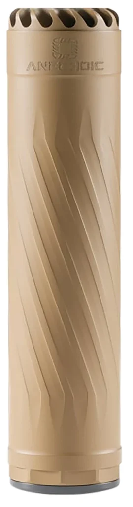 Anechoic X35FDE Anechox 35  9mm/350Legend/338Lapua 1.62" Flat Dark Earth Titanium/Stainless Steel 1/2"x28
