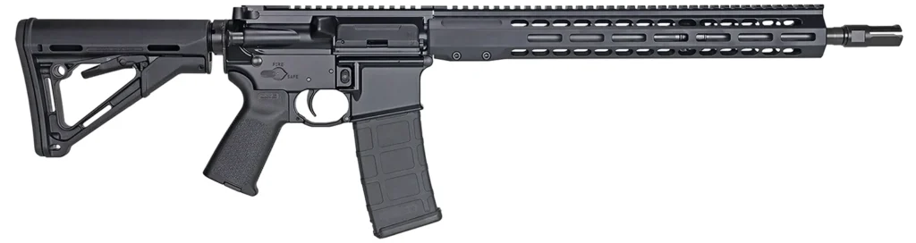 Barrett 19726  REC7 DI 5.56x45 NATO 30+1 16" Black Anodized 7075-T6 Aluminum Receiver