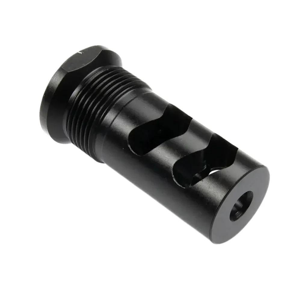 Wilson Combat SPRTMBFB556 Muzzle Brake Whisper 5.56 1/2"x28 Black Melonite