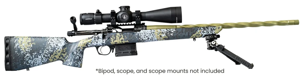 Horizon Firearms RF008S472216C13 Venatic 2023 25 Creedmoor 22" Spiral Fluted Threaded Barrel, Drilled & Tapped Receiver, Iota EKO X Carbon Fiber Stock