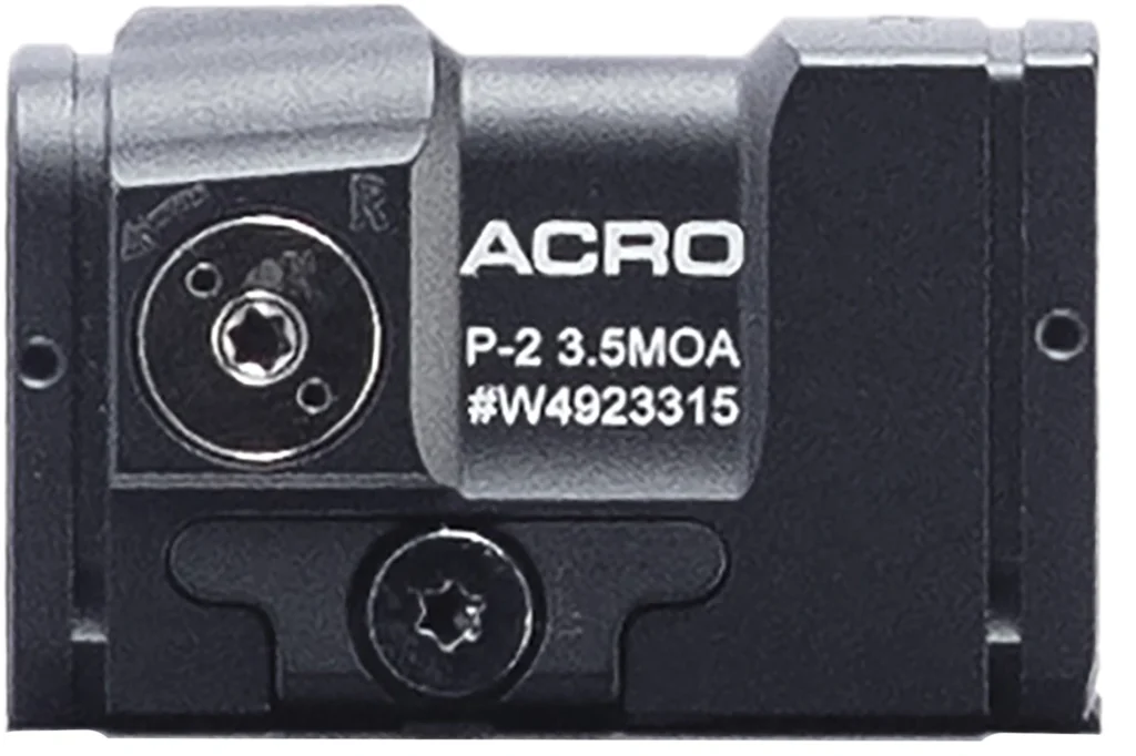 B&T Firearms AP-200691-39-QD Aimpoint ACRO P-2  Black 1x 3.5 MOA Red Dot Reticle