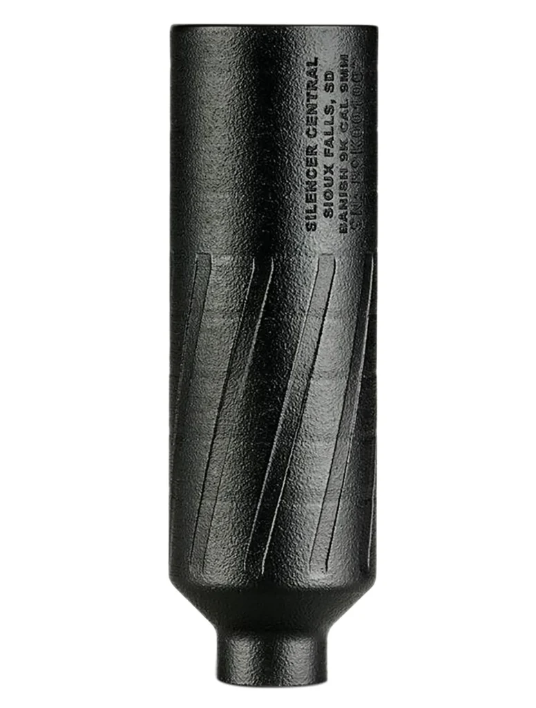 Banish(Silencer Central) 100000111180 Banish 9K 9mm 1.30" Black Titanium