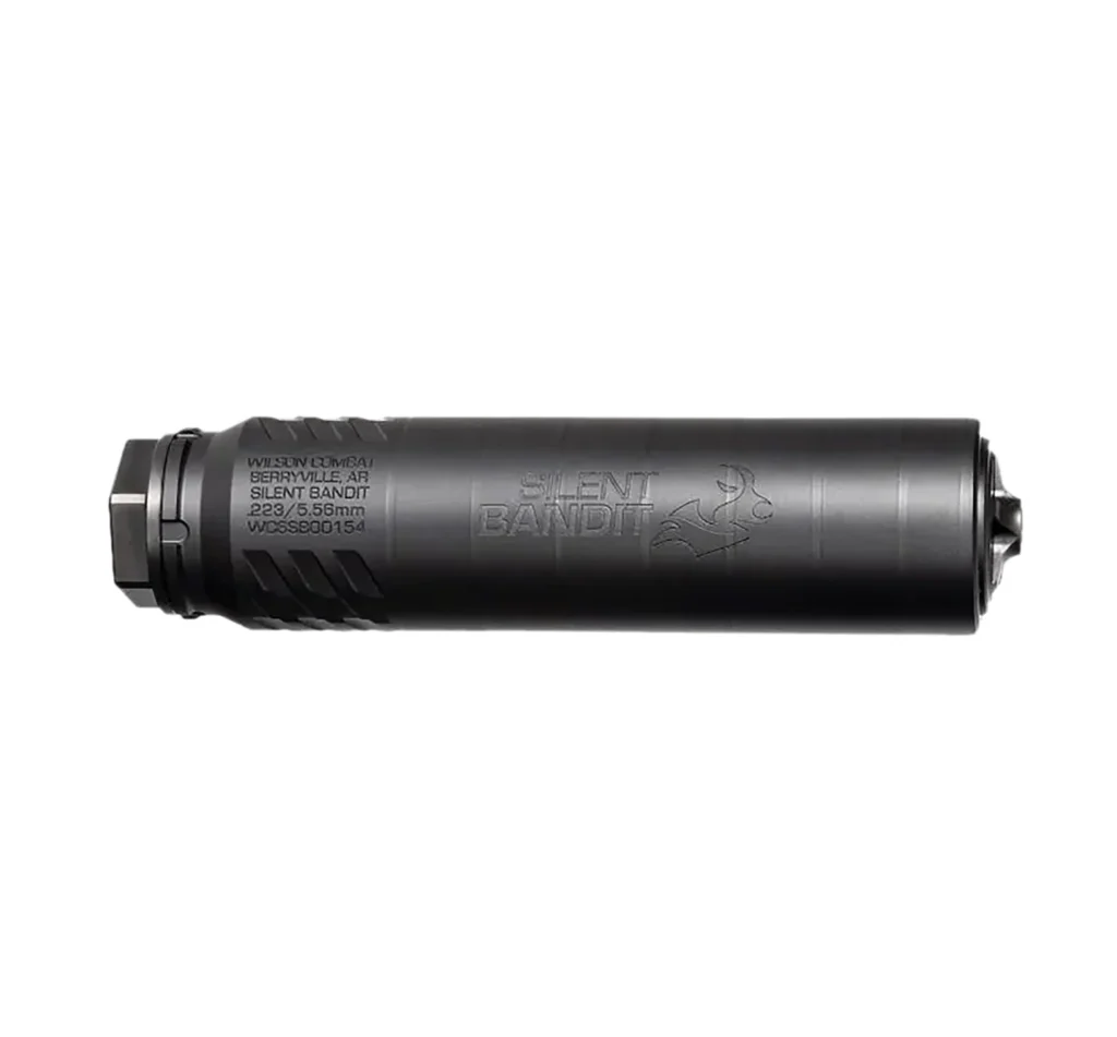 Wilson Combat  Silent Bandit  6.8mm .277" Black Nitride 5/8"x24
