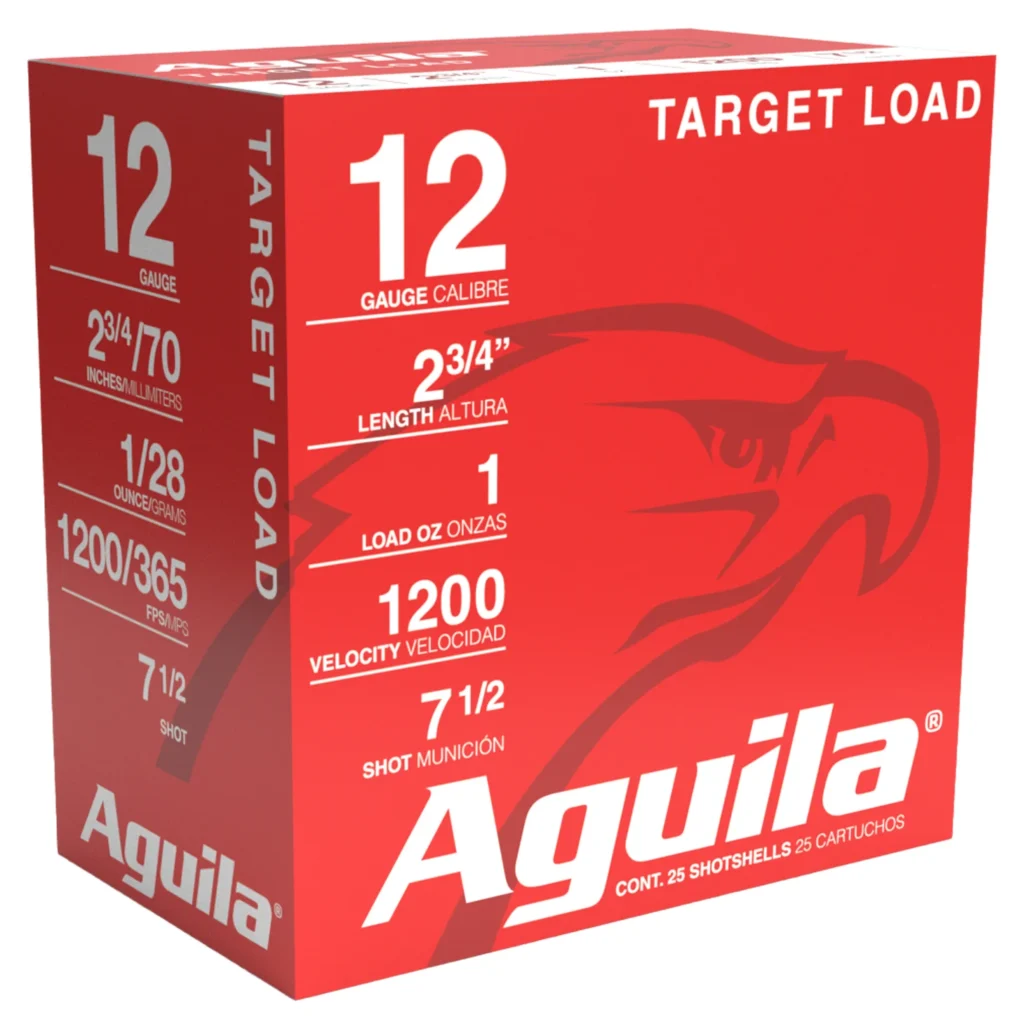 AGU TARGET LOAD 12GA 2.75 1OZ #7.5 25/10