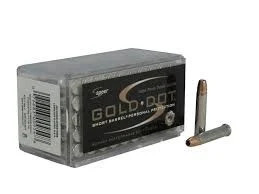 Cci .22 WMR 40gr GOLD DOT Nickel-Plated Brass – 50rd