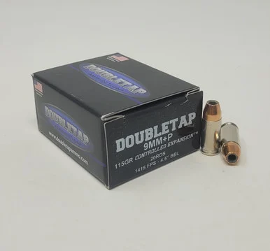 Double Tap 10mm Ammunition 10MM180BD20 180 Grain Bonded Defense Hollow Point 20 Rounds