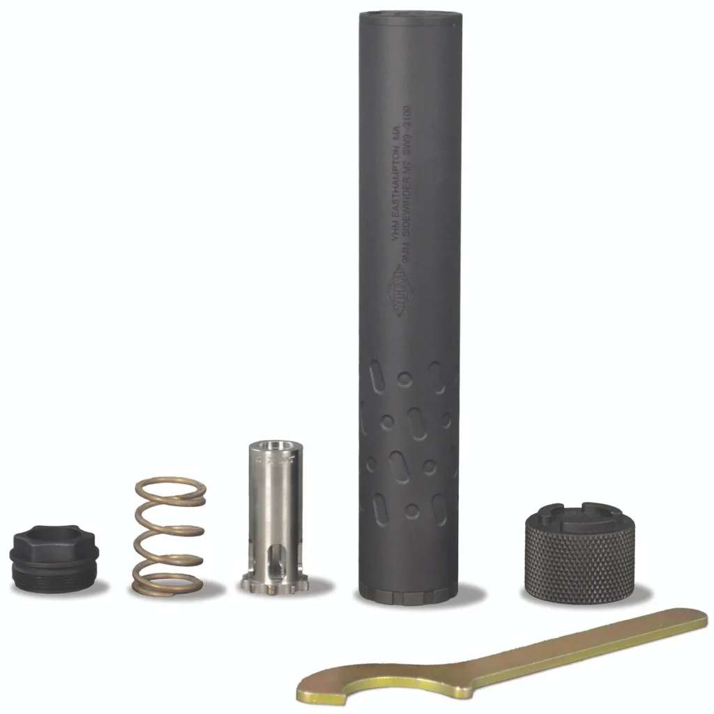 YHM SIDEWINDER M2 45ACP SUPPRESSOR .578-28